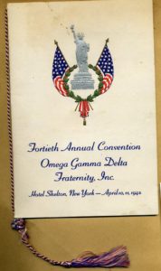 A program for the 1 9 5 8 convention.